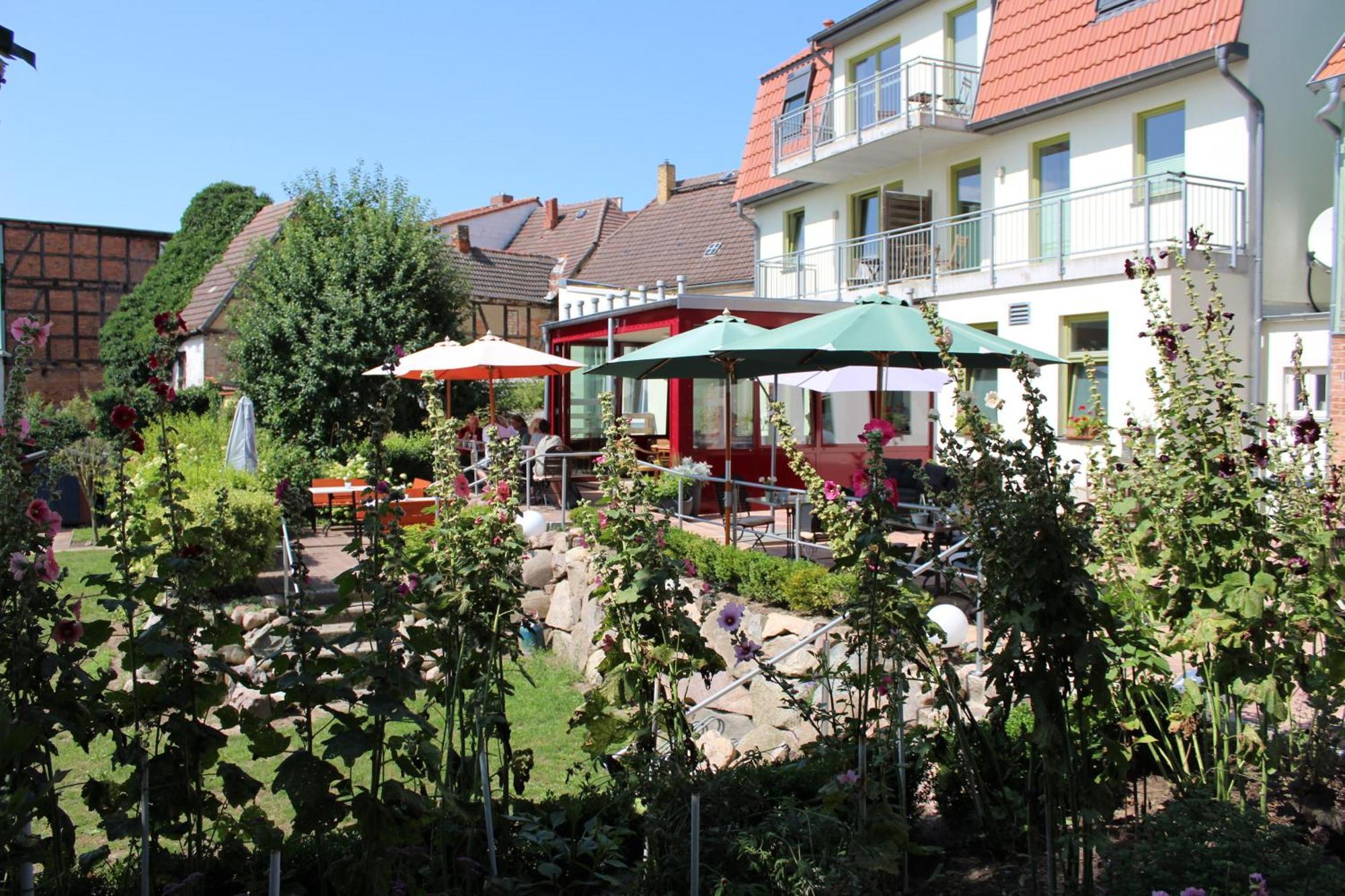 Schwalbennest Am Cafe Wunder Bar Leilighet Bad Sulze Eksteriør bilde